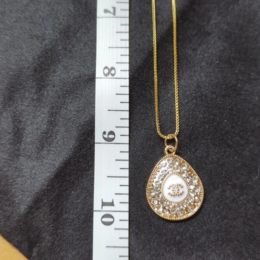 Chanel Stamped Necklace